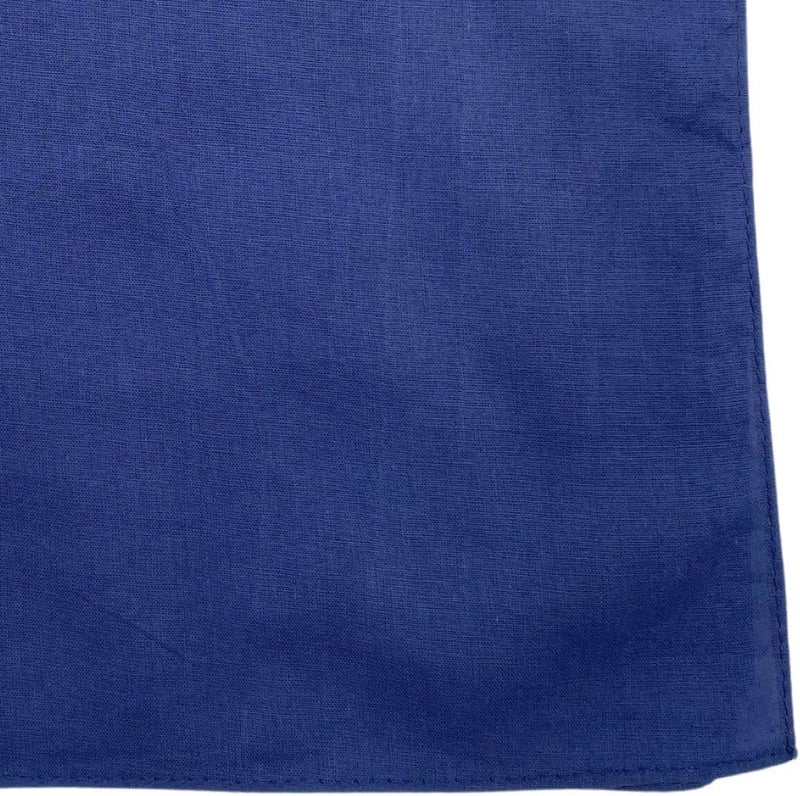 MD Style 100% Cotton Solid Color Bandana for Men & Women 22" x 22" Handkerchief Headband Scarf - Image 2